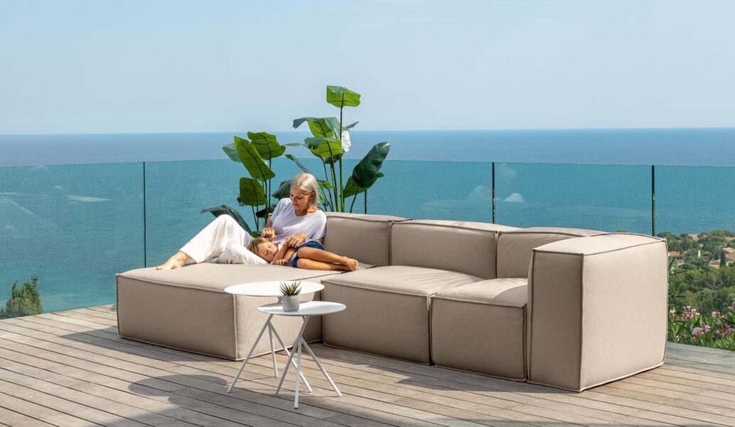 Ocean Modular Sofa Italian Garden, Modular Outdoor Furniture